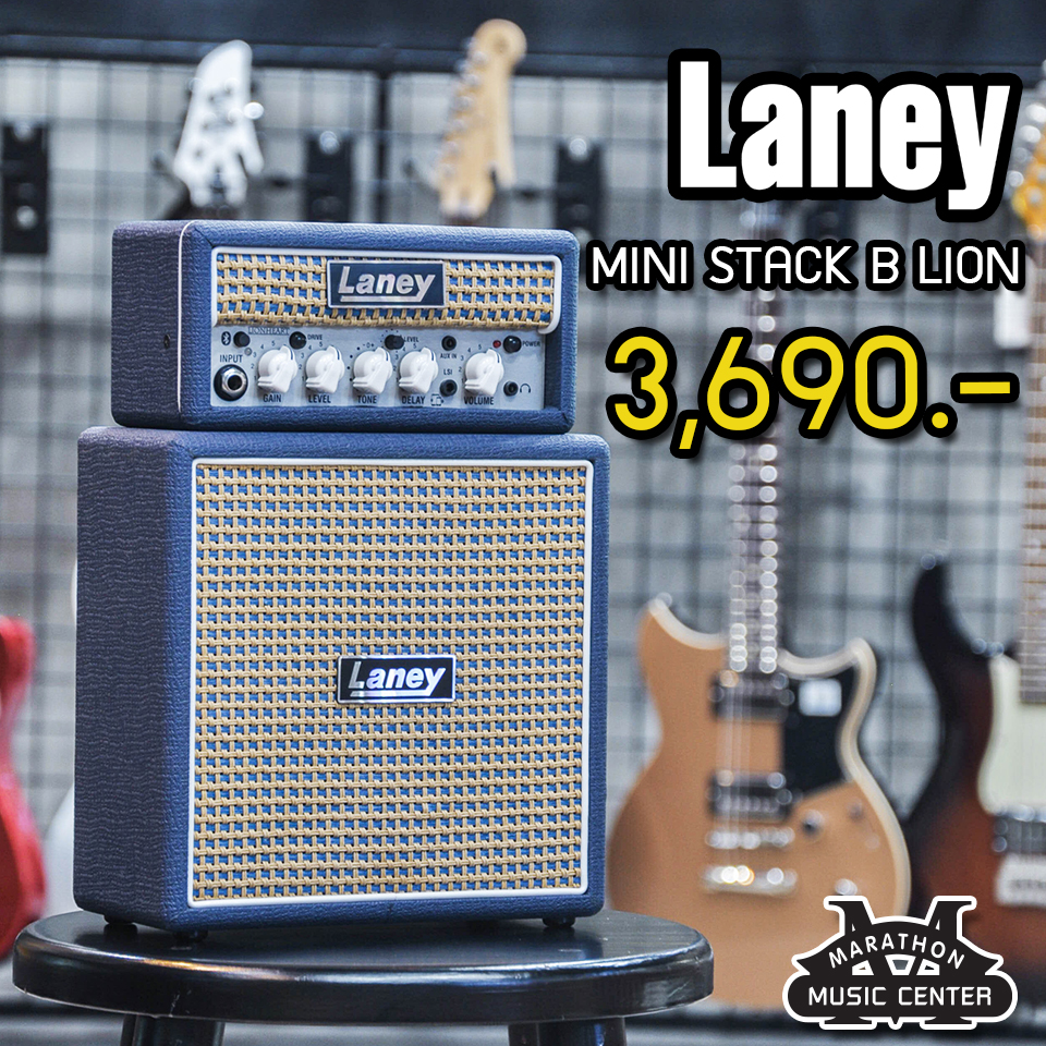 クーポン対象外】 Laney Ministack-B-Lion ギター用ミニアンプ - 楽器/器材